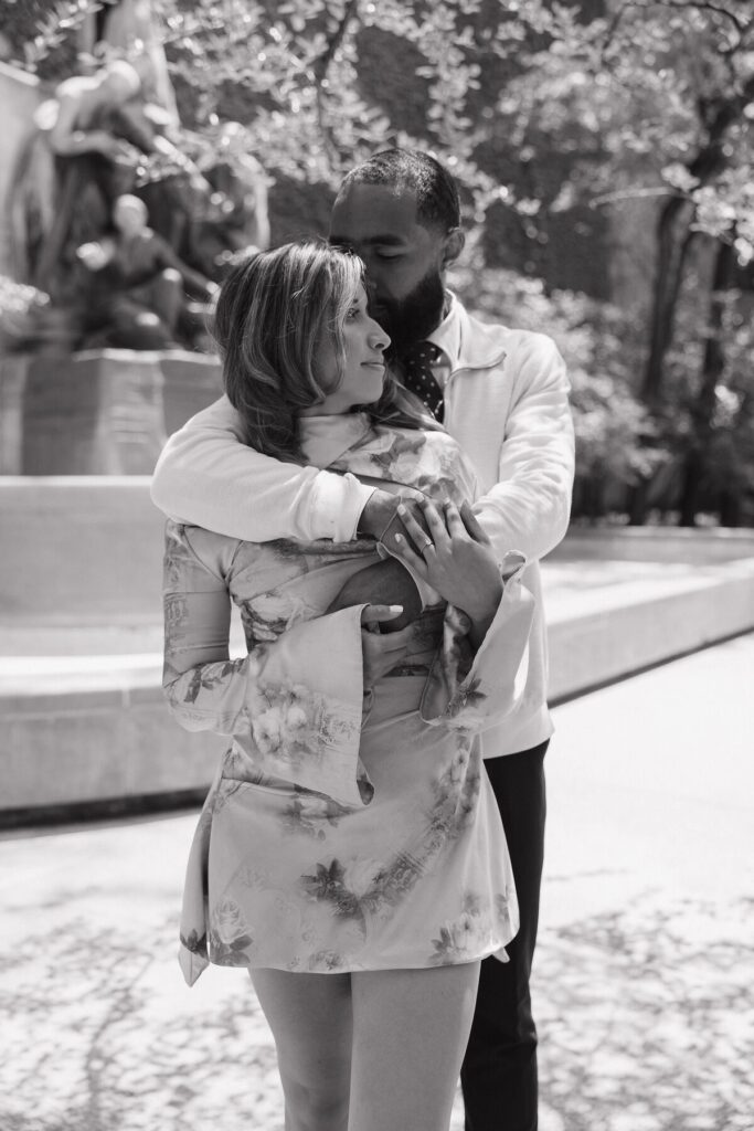 couples photoshoot in chicago