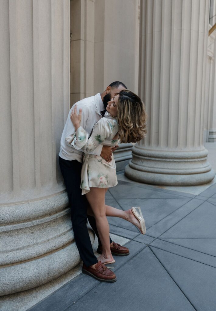 chicago downtown photos couples
