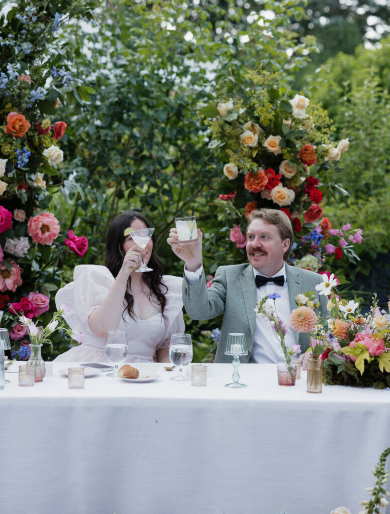 bright retro wedding ideas