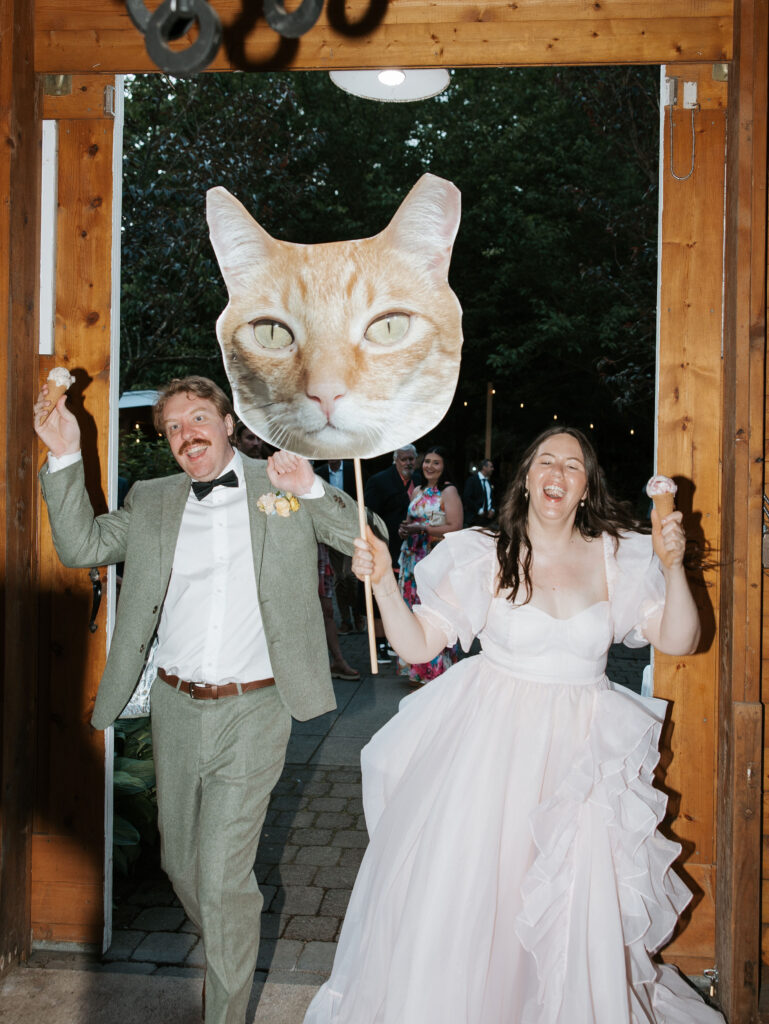 quirky wedding details ideas